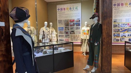 紡織服裝學院精彩亮相中國魯錦文化藝術展，承辦展覽彰顯文化傳承與創新